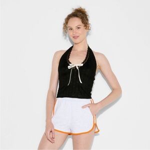 NWT Wild Fable Game Day Lace Halter Top